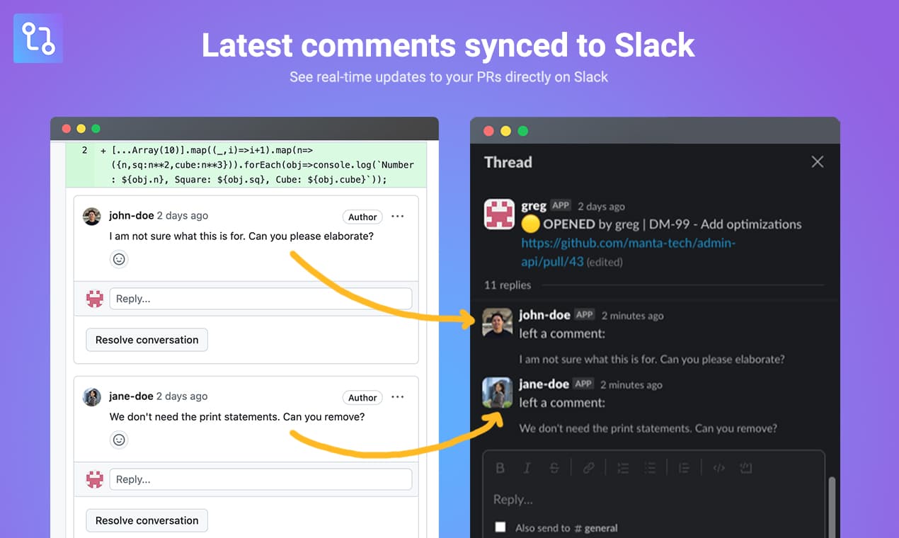 GitHub PR Notifications in Slack and Microsoft Teams | PullNotifier